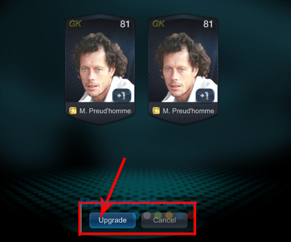 Cách nâng cấp cầu thủ trong game FIFA Online 3