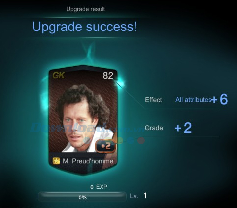 Cách nâng cấp cầu thủ trong game FIFA Online 3