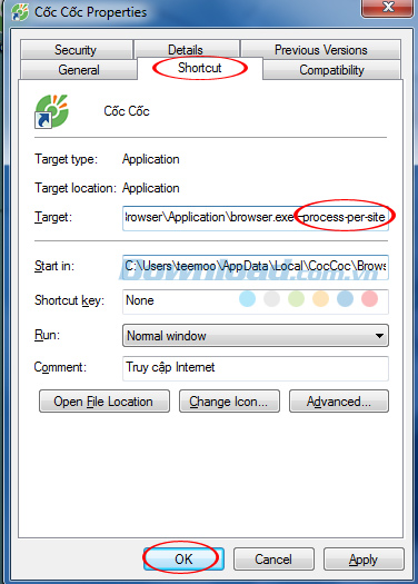 Cách sửa lỗi Cốc Cốc dùng quá nhiều RAM
