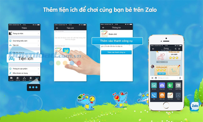 Ứng dụng nhắn tin, gọi điện miễn phí của Việt Nam