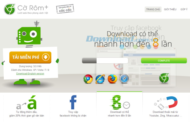 Những ưu điểm nổi bật của Cốc Cốc Những ưu điểm nổi bật của Cốc Cốc