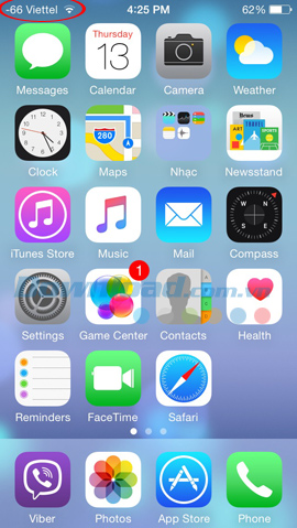 Các vạch sóng đã được thay bằng số cụ thể