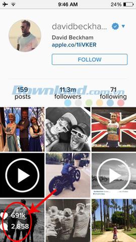 Chọn bức ảnh vần tải về