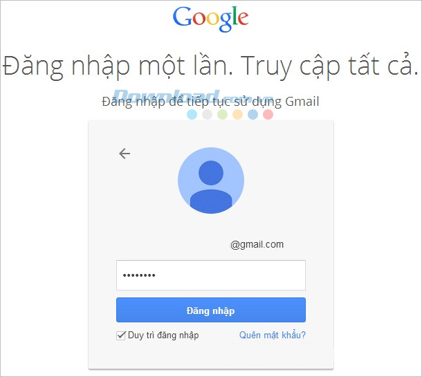 Đăng nhập Gmail