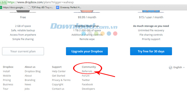Cách tăng dung lượng Dropbox cực hiệu quả