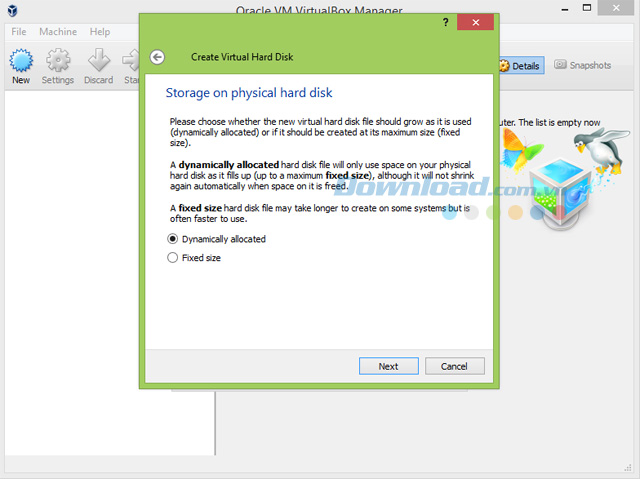 Thiết lập lưu trữ Thiết lập lưu trữ