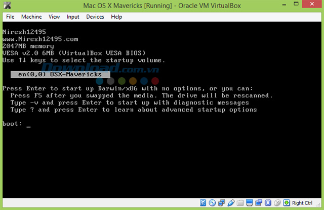 Chọn chế độ cài đặt Chọn chế độ cài đặt