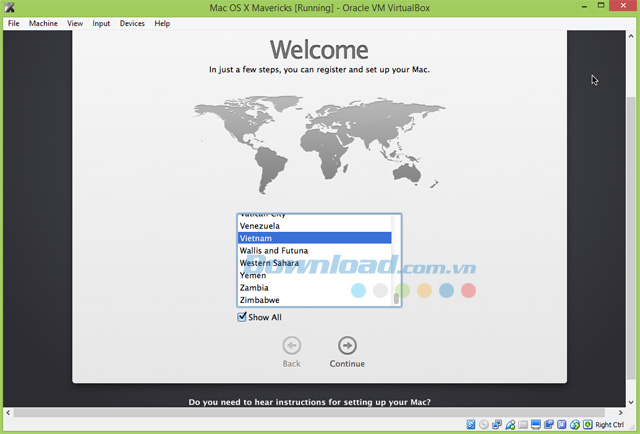 Chọn vùng Chọn vùng
