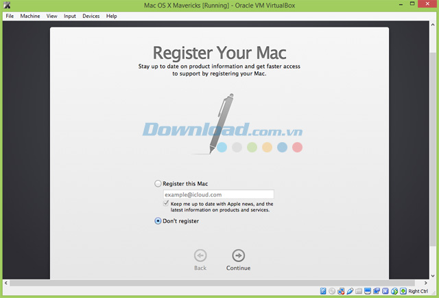 Không đăng ký Không đăng ký