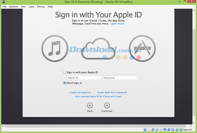 Không đăng nhập tài khoản Apple Không đăng nhập tài khoản Apple