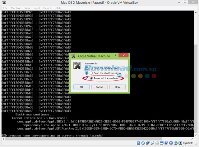 Tắt máy ảo Tắt máy ảo