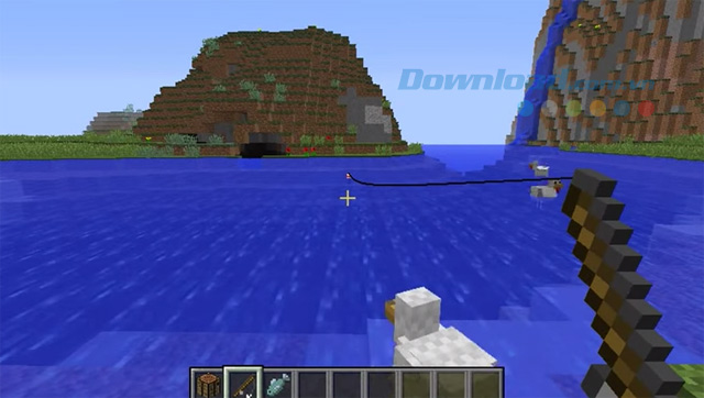 Câu cá trong Minecraft