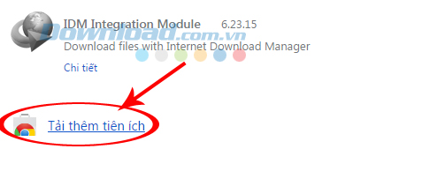 Nhấp vào tải thêm tiện ích Nhấp vào tải thêm tiện ích