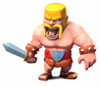 Quân Barbarian trong game Clash of clans