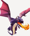 Quân Dragon trong game clash of clans    