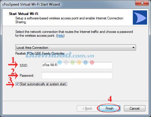 Đặt tên, mật khẩu cho wifi Đặt tên, mật khẩu cho wifi