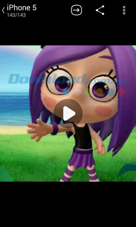 xem tin nhắn animated message