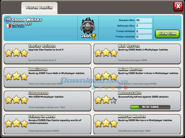 Thực hiện nhiệm vụ Union Buster trong Clash of Clans