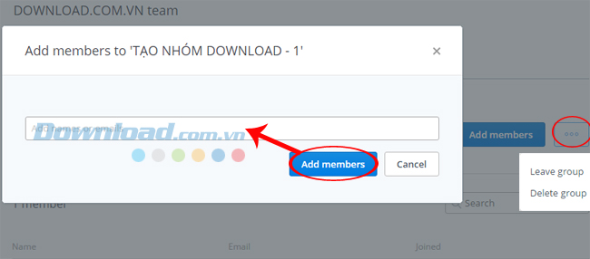 Thêm người thành công Thêm người thành công