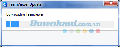 Quá trình cập nhật teamviewer Quá trình cập nhật teamviewer