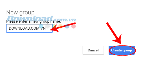 Đặt tên cho nhóm Đặt tên cho nhóm