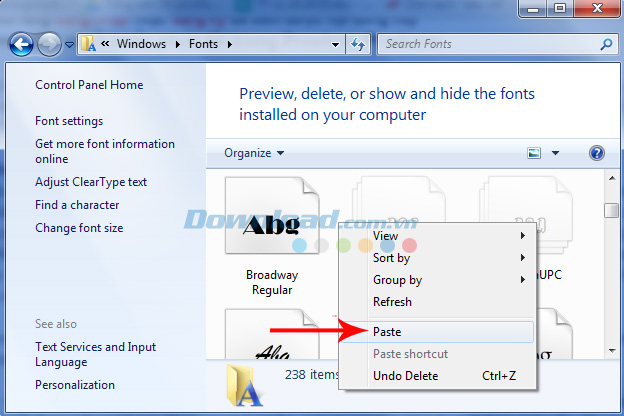 Thêm font chữ mới vào máy tính Thêm font chữ mới vào máy tính
