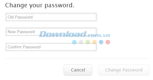 Giao diện thay đổi Giao diện thay đổi