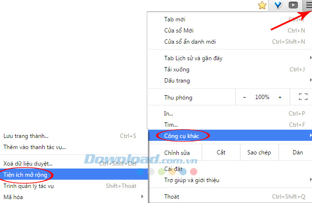 Tùy chọn Tùy chọn