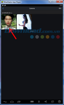 Chọn ảnh để ghép