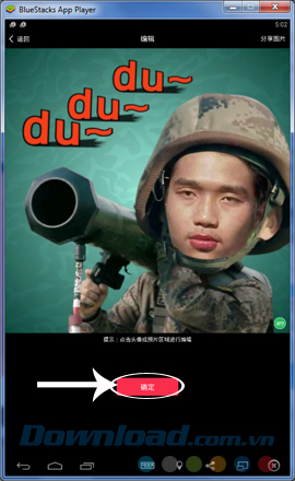 Nhấp vào hoàn tất