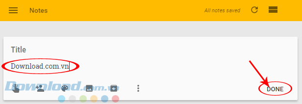 Nhập tên cho ghi chú mới Nhập tên cho ghi chú mới