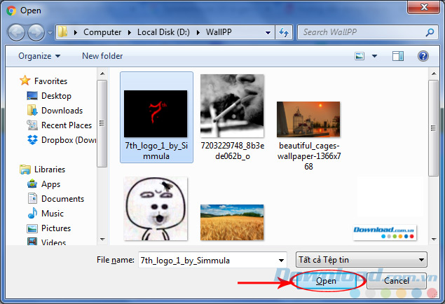Chọn ảnh để thêm vào Chọn ảnh để thêm vào