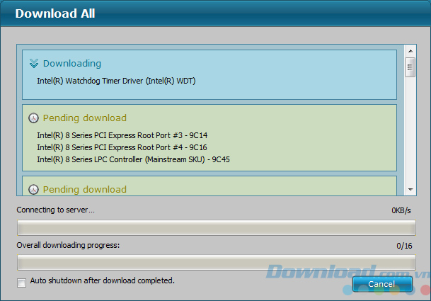 Tải tất cả cùng một lúc Tải tất cả cùng một lúc