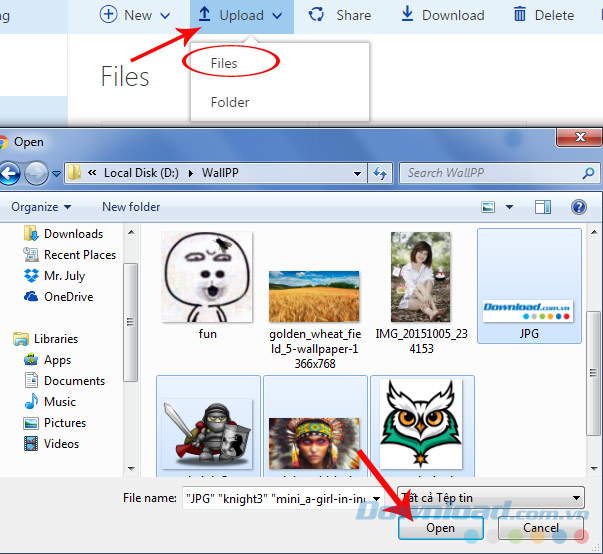 Tải file