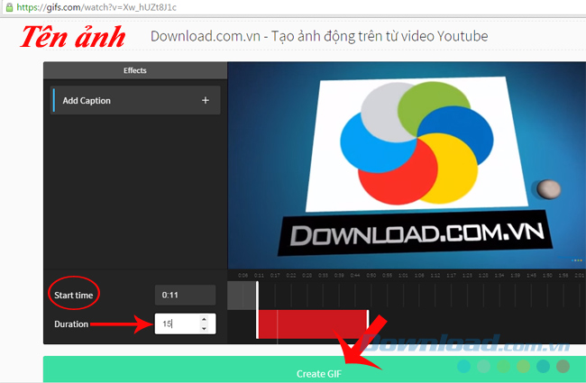 Trang tạo ảnh Gif