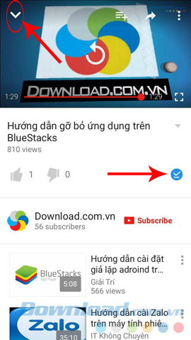 Thu nhỏ màn hình trình chiếu