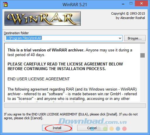 Cài đặt và sử dụng WinRAR để nén và giải nén dữ liệu