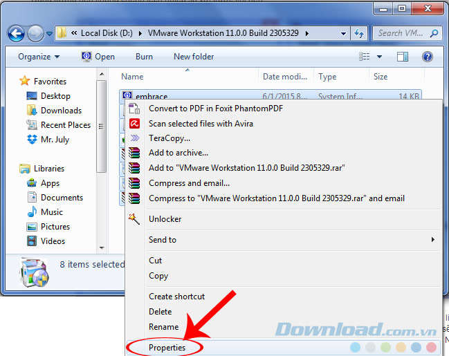 Properties Properties