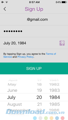 Điền thông tin Điền thông tin