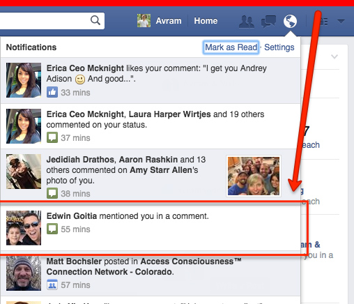 Thông báo giả trên Facebook