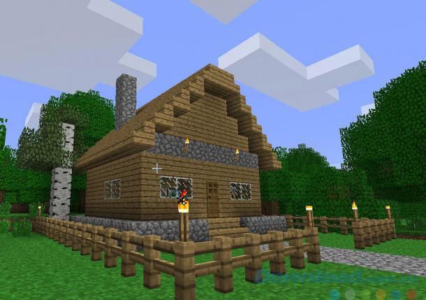 Hàng rào bảo vệ trong Minecraft