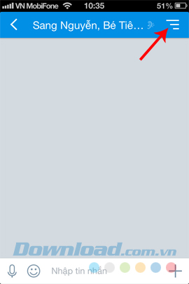 Biểu tượng ba dấu gạch ngang