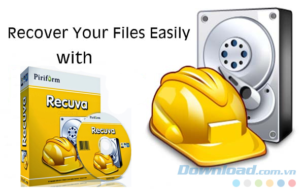 Phần mềm khôi phục dữ liệu Recuva Phần mềm khôi phục dữ liệu Recuva