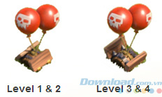 Air Bomb trong game Clash of Clans