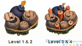 Giant Bomb trong game Clash of Clans