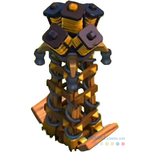 Hidden Tesla trong game Clash of Clans