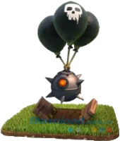 Seeking Air Mine trong game Clash of Clans