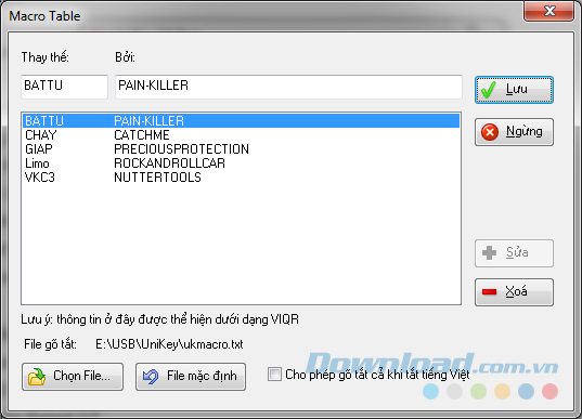 Hoàn thành nhập mã cheat