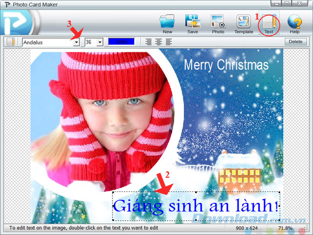 Chỉnh sửa ảnh trong thiệp Chỉnh sửa ảnh trong thiệp