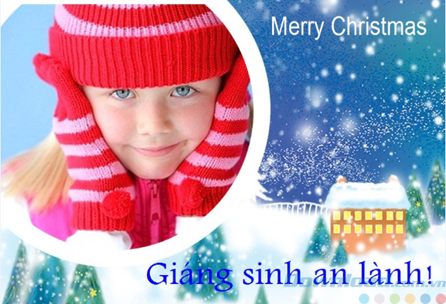 Tạo thiệp giáng sinh bằng Photo Card Maker Tạo thiệp giáng sinh bằng Photo Card Maker